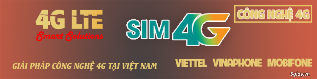 [ congnghe4g.com ] Shop Sim Data 4G Viettel - Vinaphone - Mobifone