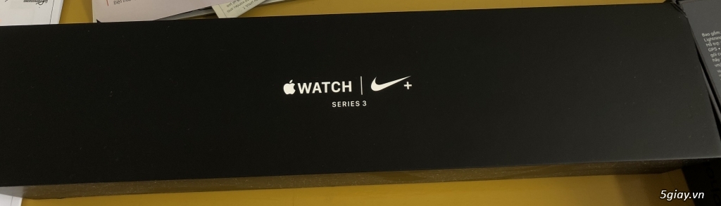Apple watch series 3 38mm Black Nike Sport Band active ngày 23/02/18 - 1