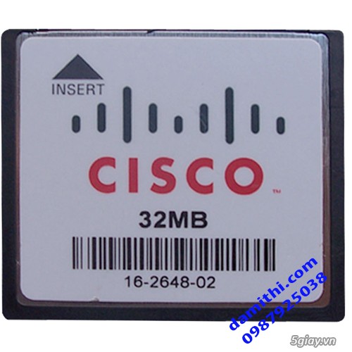 Thẻ nhớ CF 16MB, 32MB, 64MB, 128MB dùng trong máy tính công nghiệp - 9