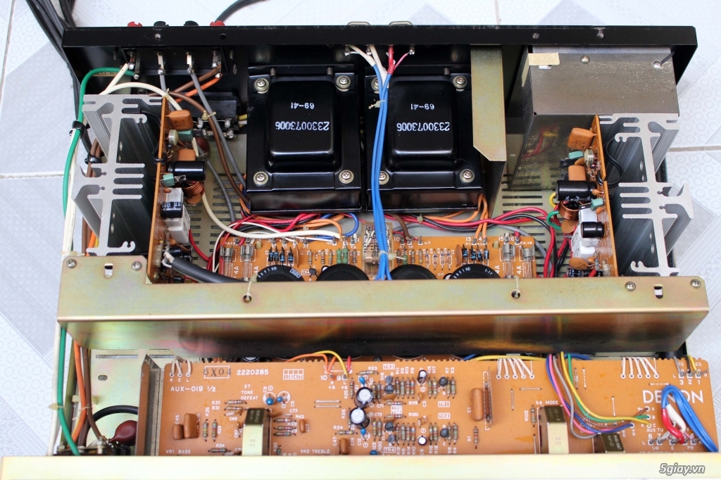 Long audio q8 chuyên Amplifier + Cdp +Loa - 8