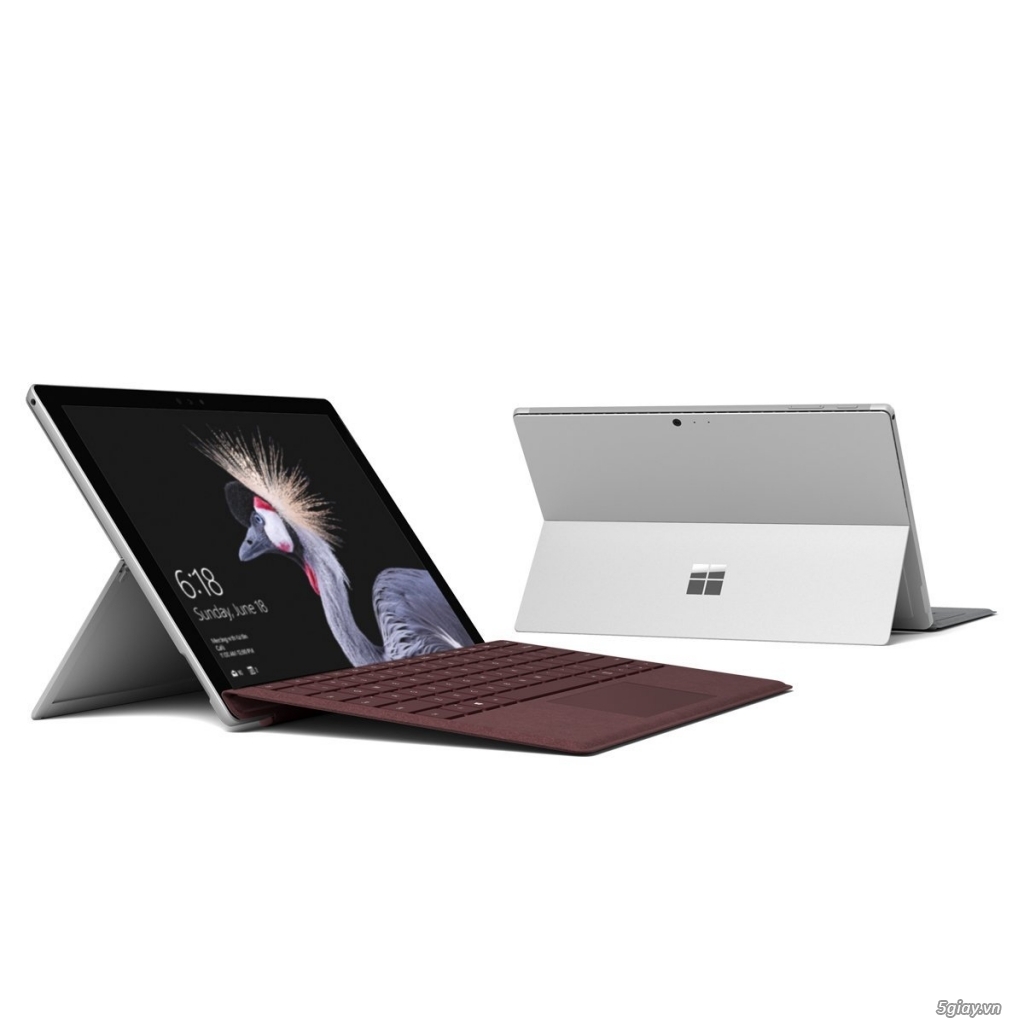 Bàn phím Microsoft Surface Pro Signature Type Cover (Burgundy) - 1