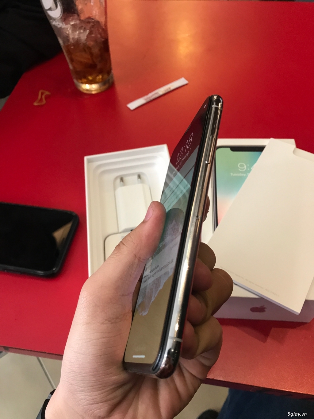 iPhone X 64gb Mỹ trắng,only máy !!! - 2
