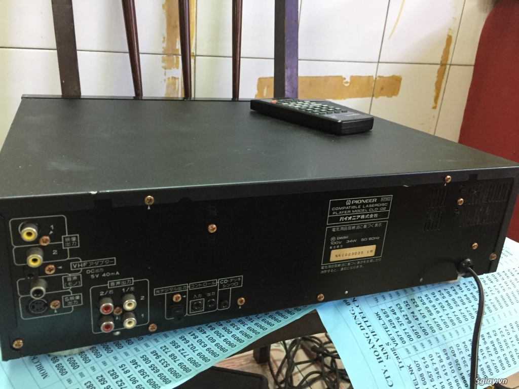 Cần mua đầu LD (đĩa VCD loại to) Pioneer - 1