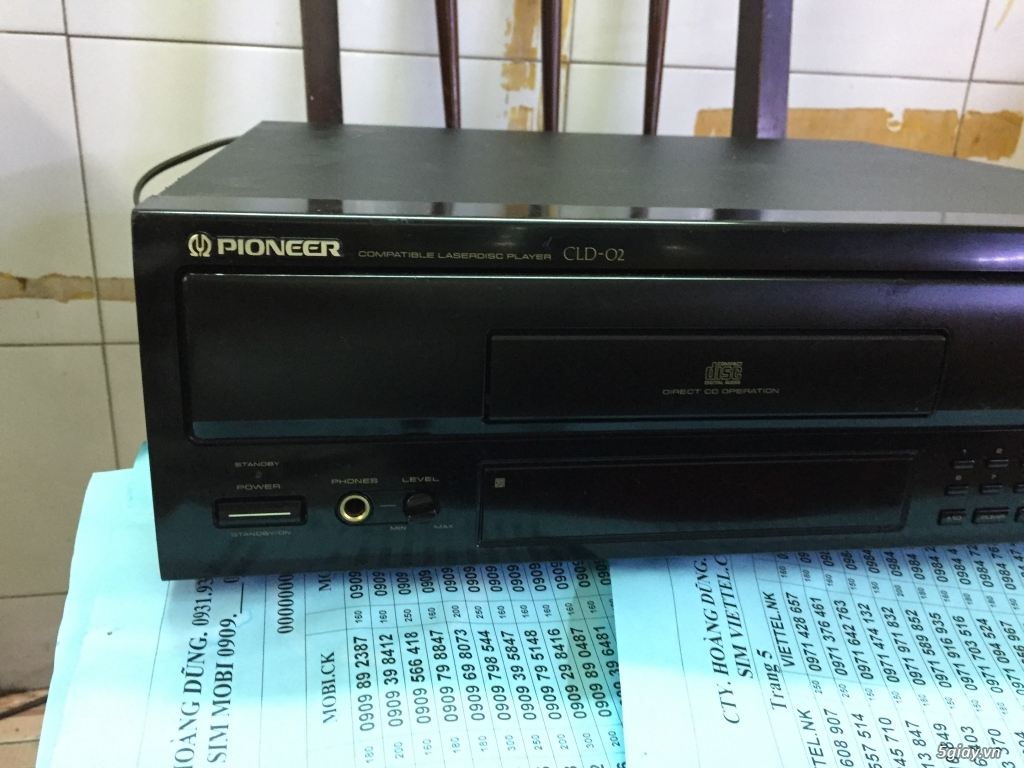 Cần mua đầu LD (đĩa VCD loại to) Pioneer