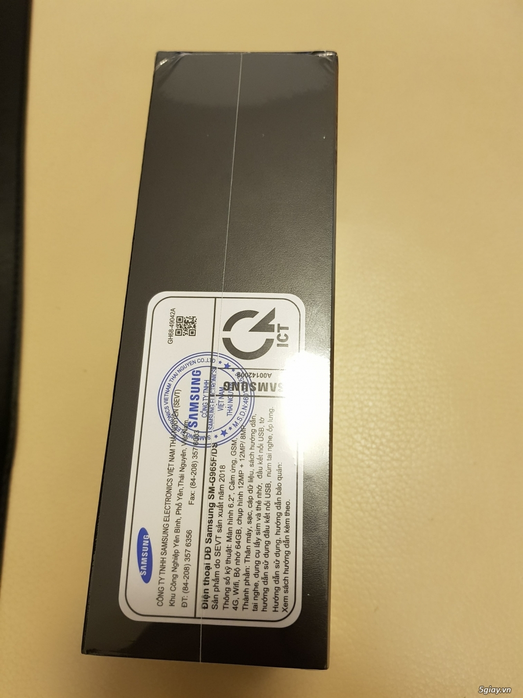 SAMSUNG GALAXY S9 PLUS (BLACK, 64GB) CHÍNH HÃNG, MỚI 100% - 1