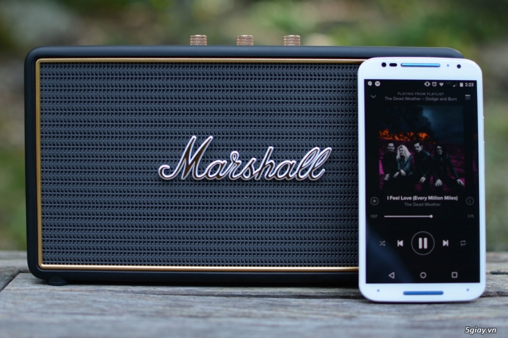Loa Marshall Stockwell Portable Bluetooth Speaker with Case (Openbox) - 4