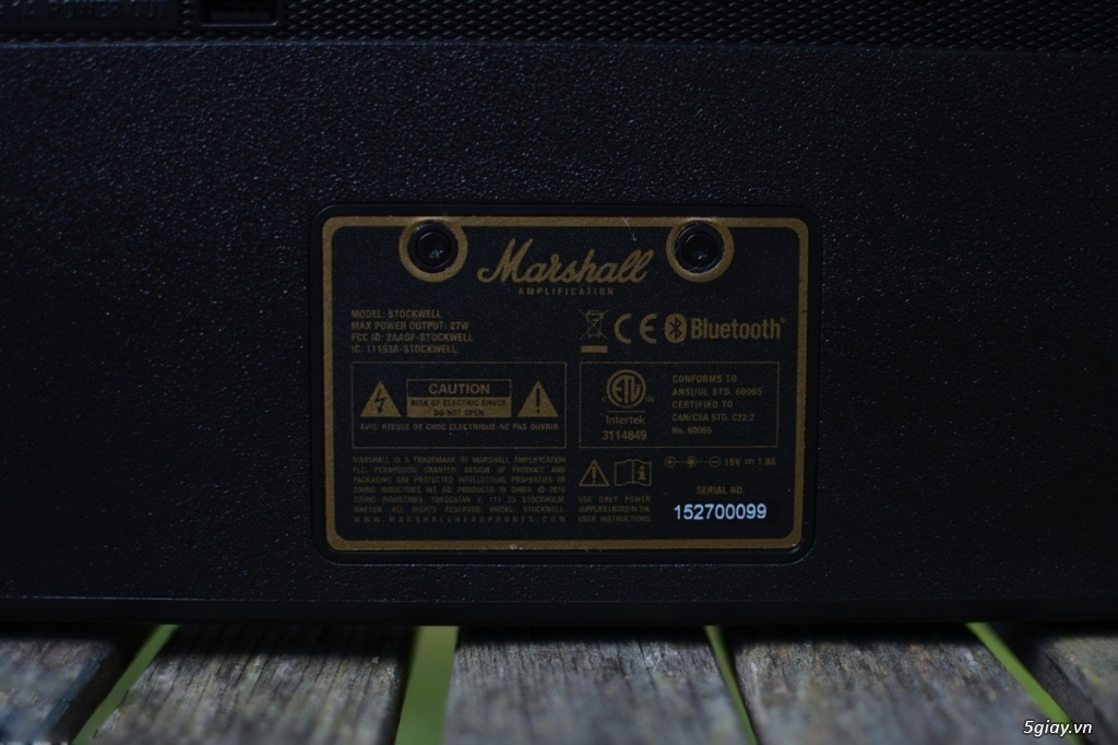 Loa Marshall Stockwell Portable Bluetooth Speaker with Case (Openbox) - 3