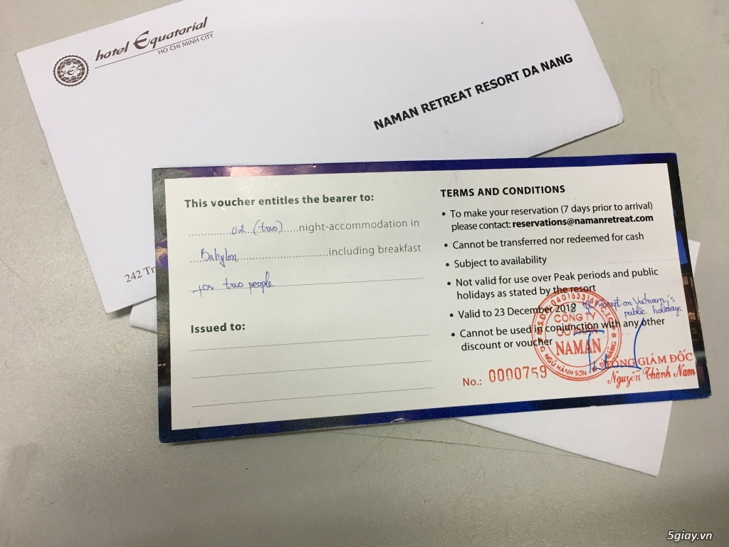 voucher nghĩ dưỡng 2 đêm Nam An Retreat giá 7 triệu - 4