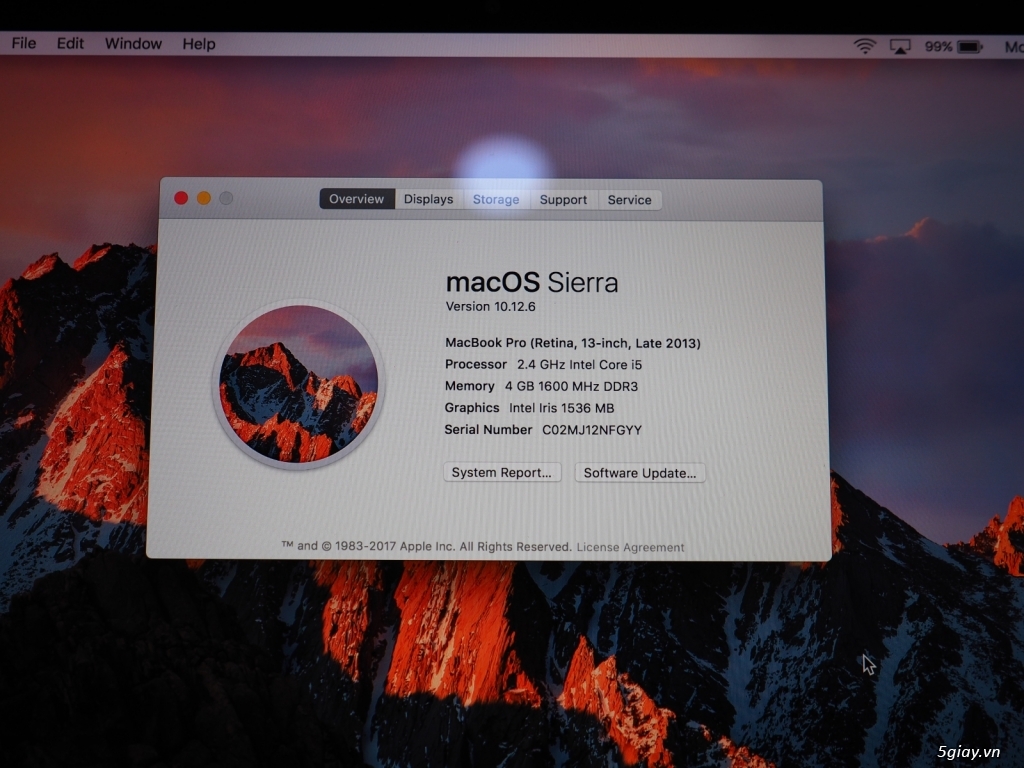 [Sumo Hitek] - Macbook Retina 2013 (ME864) tuyệt đẹp như mới - 3