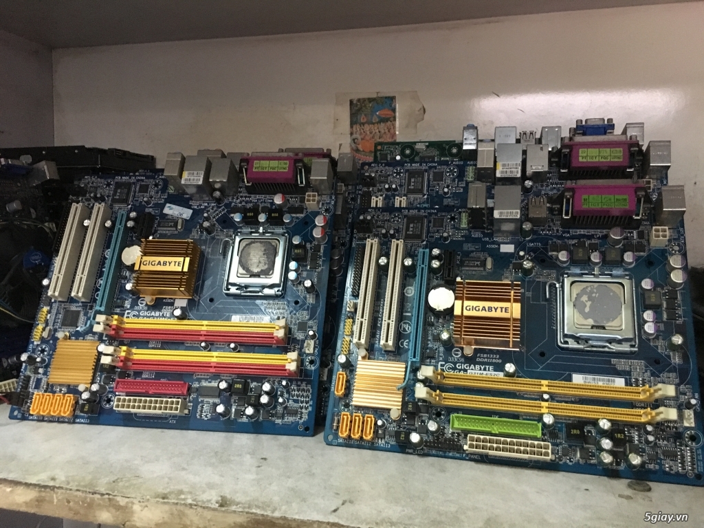 Cần bán main giga g31 g41 h61... - 2
