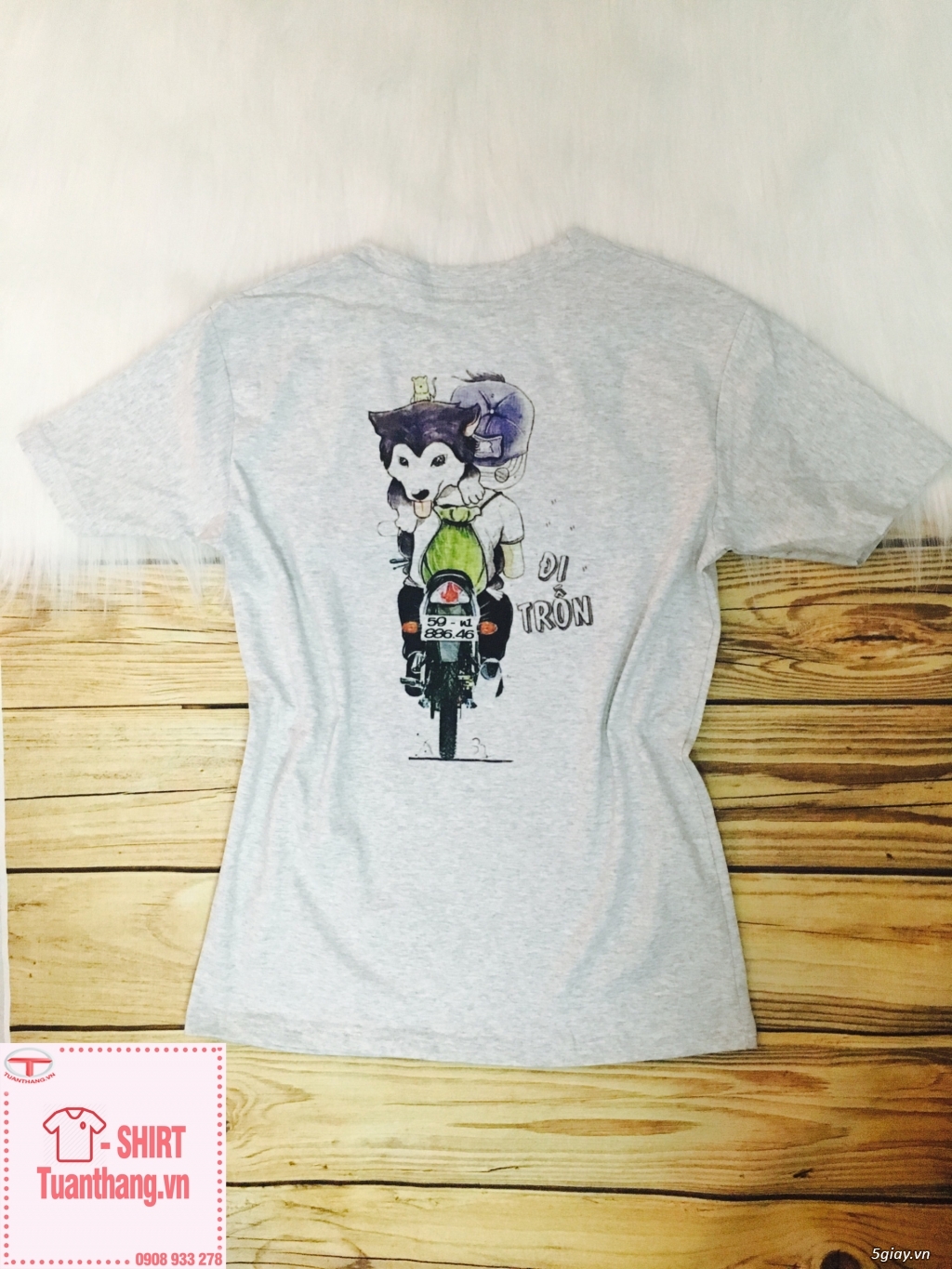 Áo thun phượt siêu chất ngất 100% Cotton - 1