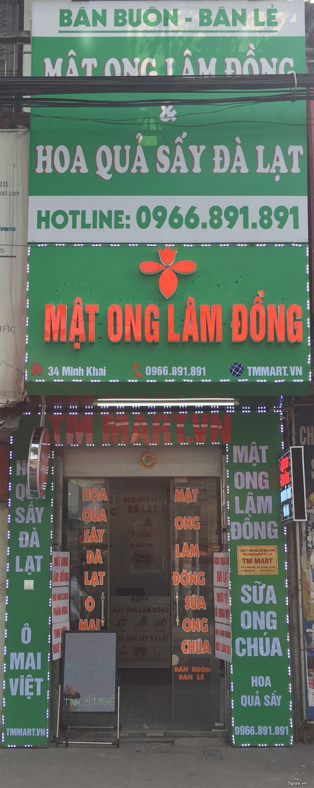 Sang nhượng cửa hàng Minh Khai đối diện chợ Mơ