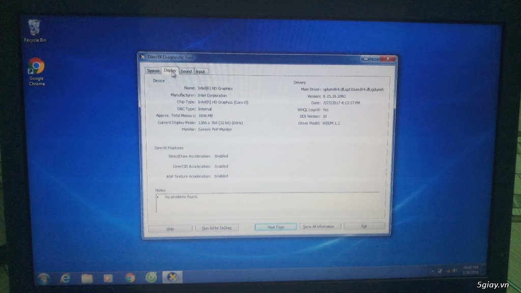 Dell E4310 Corei5 Ram 4GB Ổ cứng 300GB