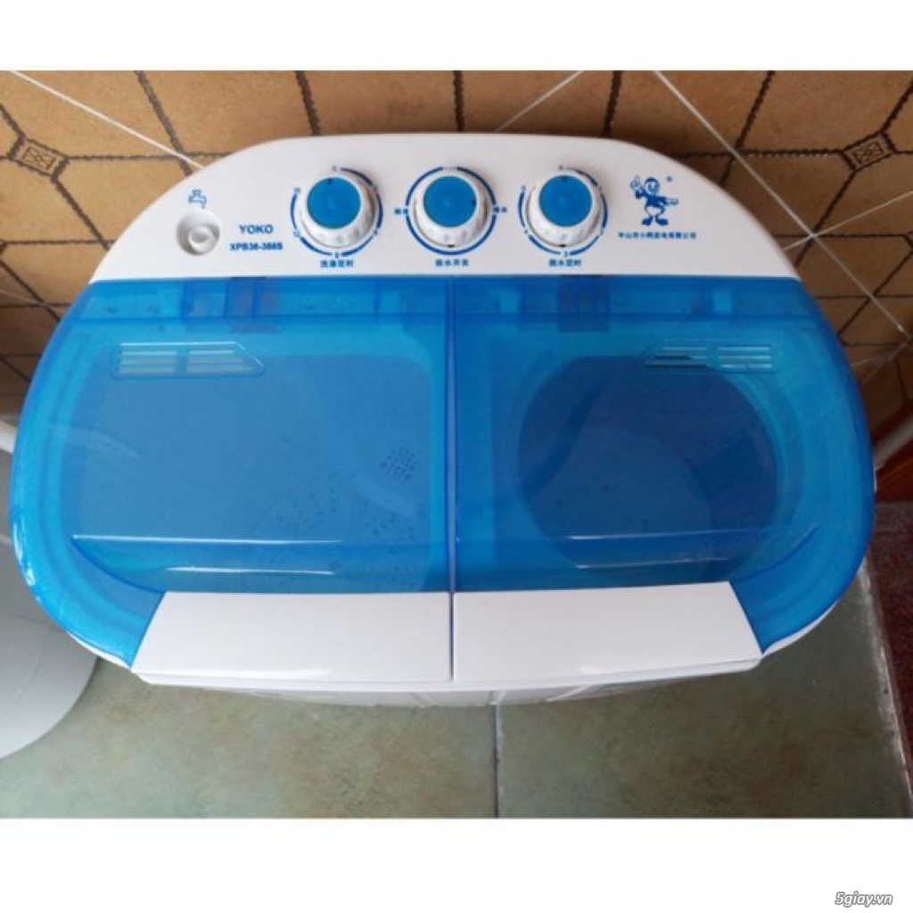Máy giặt mini 2 lồng Home and Garden 4.5Kg, máy giặt mini bán tự động - 1