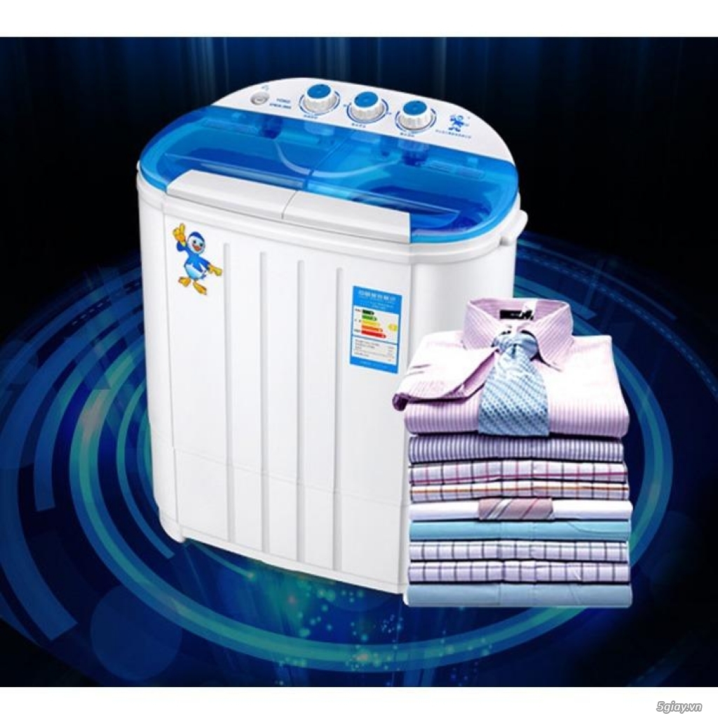 Máy giặt mini 2 lồng Home and Garden 4.5Kg, máy giặt mini bán tự động - 3