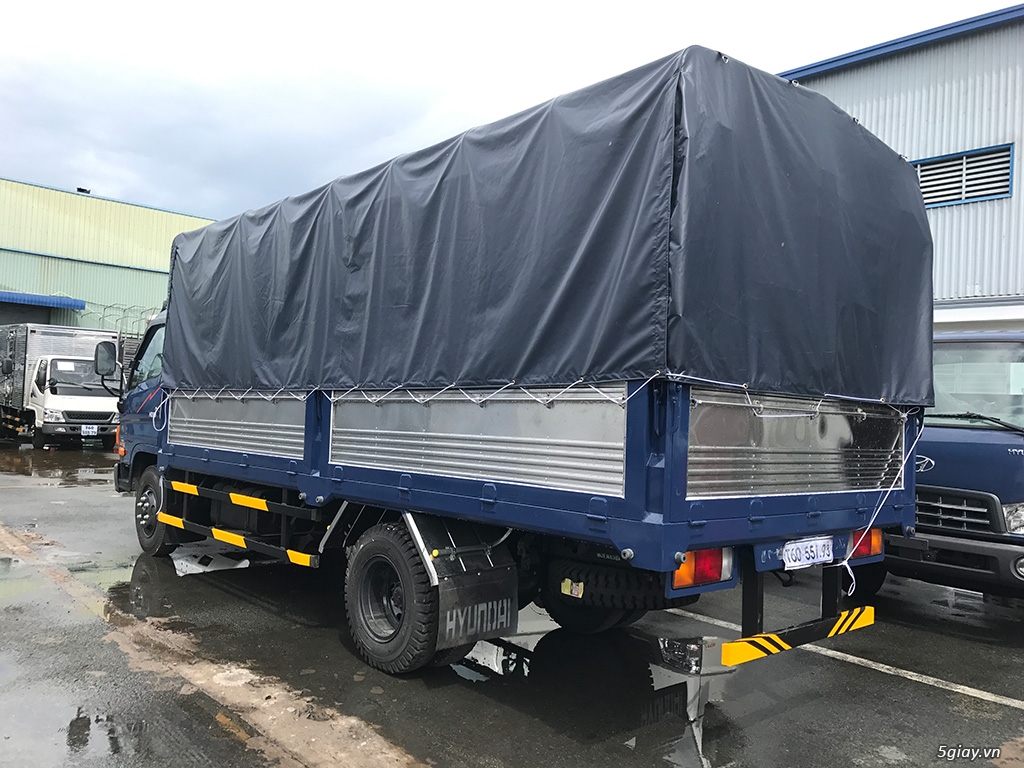 Xe tải hyundai đô thành hd99 6,5 tấn thùng mui bạt - 1