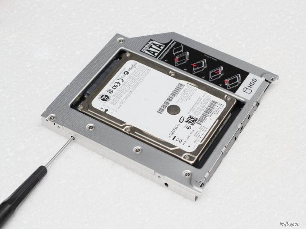 caddybay thay thế ổ dvd laptop thành ổ cứng phụ