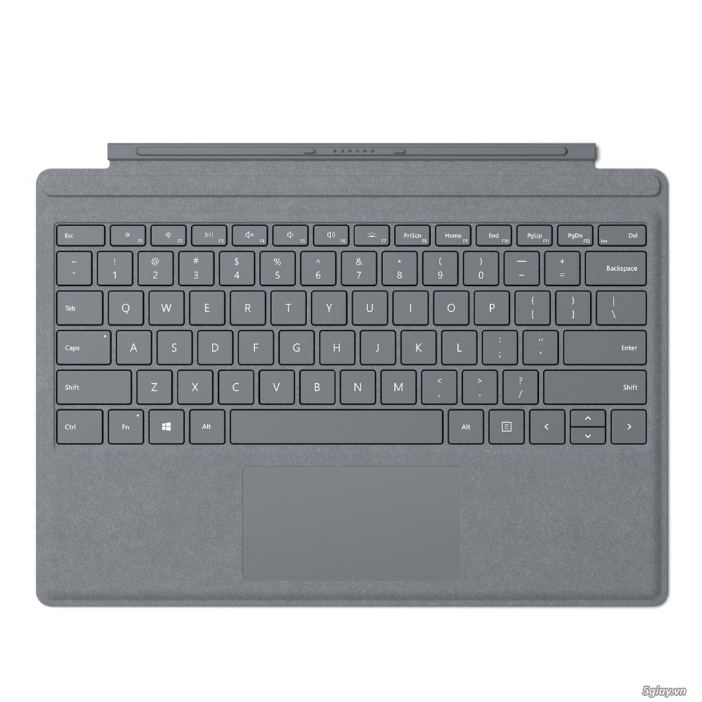 Bàn phím Microsoft Surface Pro 2017 Signature Type Cover - Platinum - 3