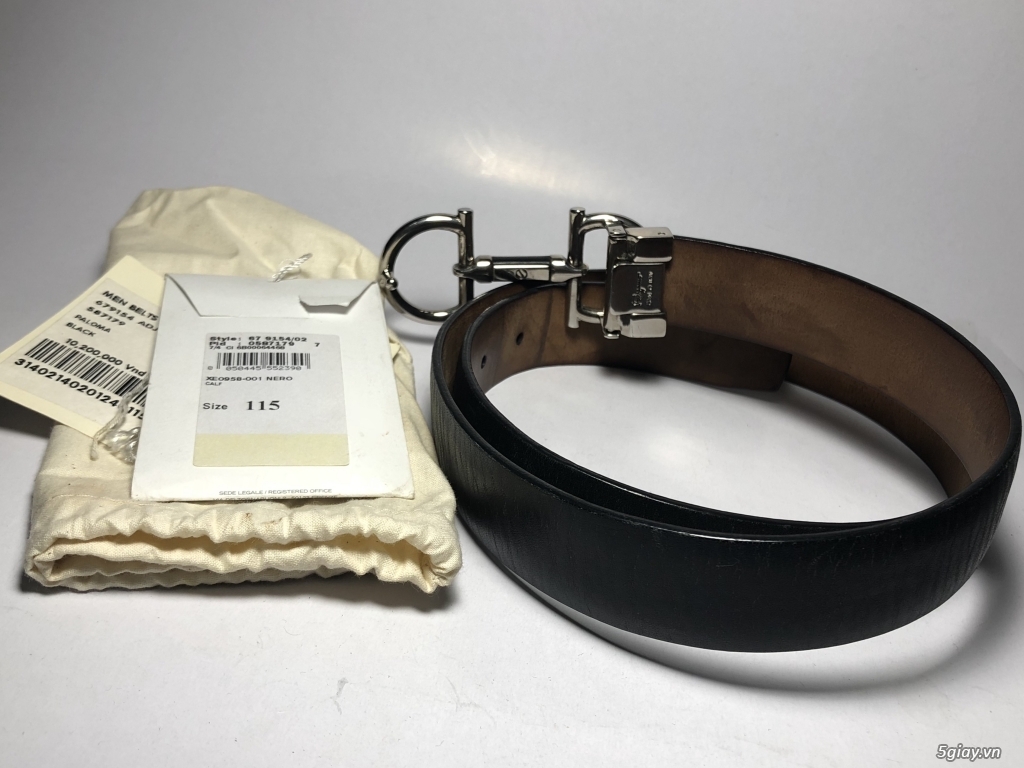 Cần thanh lý thắc lưng nam Salvatore mới 95% - 1