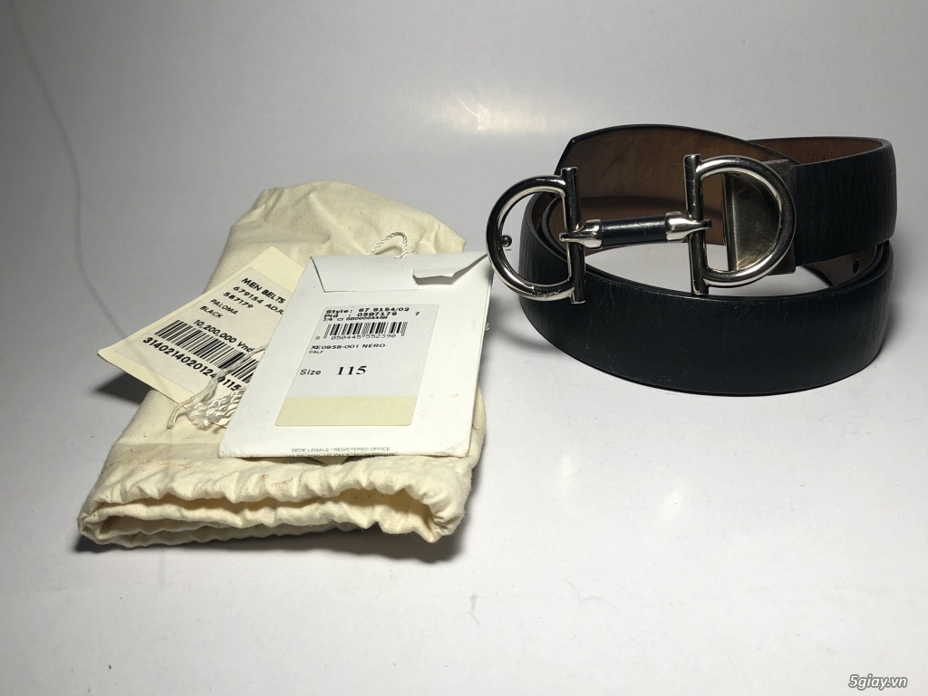 Cần thanh lý thắc lưng nam Salvatore mới 95% - 3