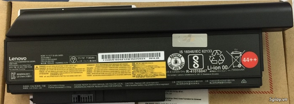 HDD Laptop 1TB x 5, Pin Laptop Lenovo X230 x 5 - 1