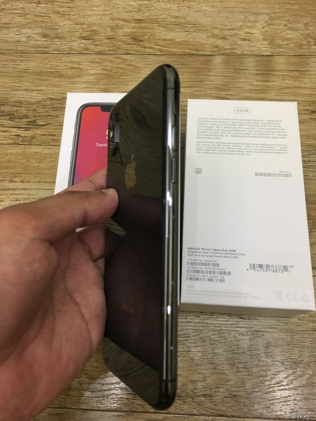 Cần bán iPhone X 64gb space gray - lock nhật fix full lỗi 100% - 1