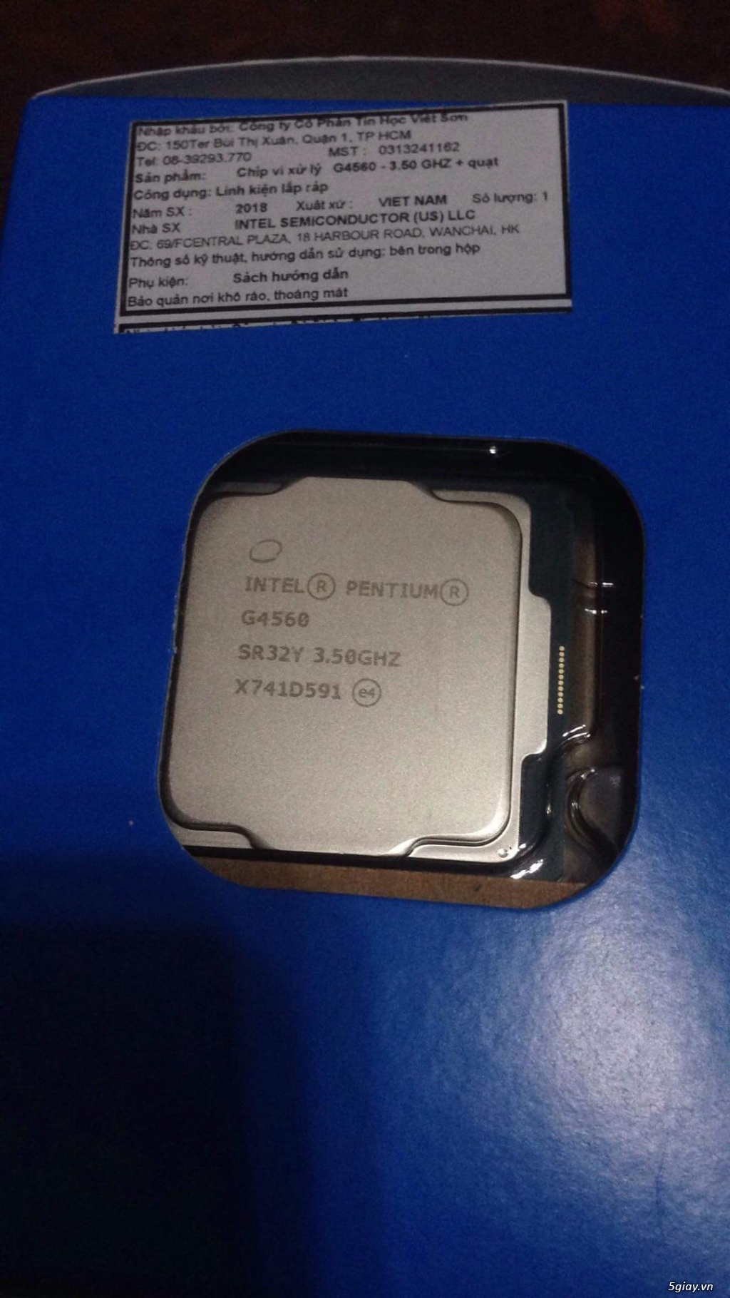 Cpu G4560 New 100%