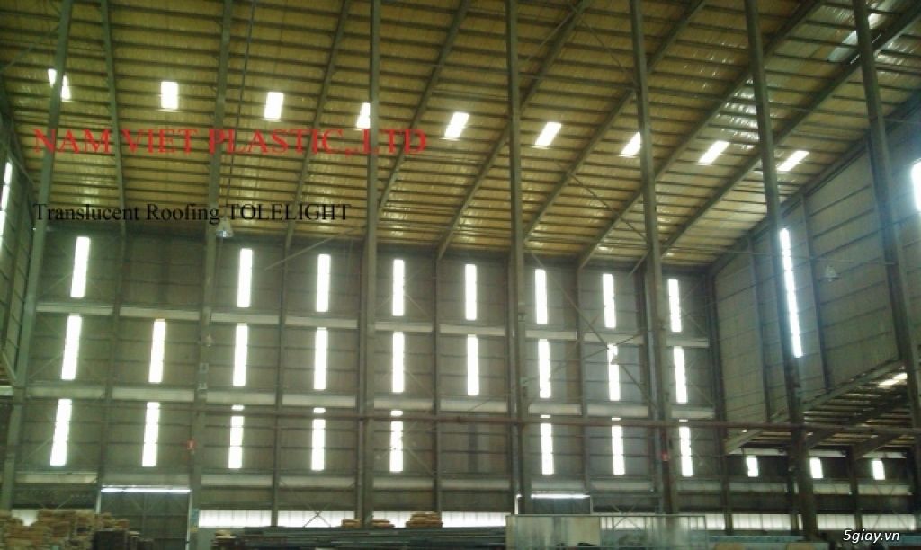 Nam Viet Plastic - Tấm lợp lấy sáng cao cấp - 2