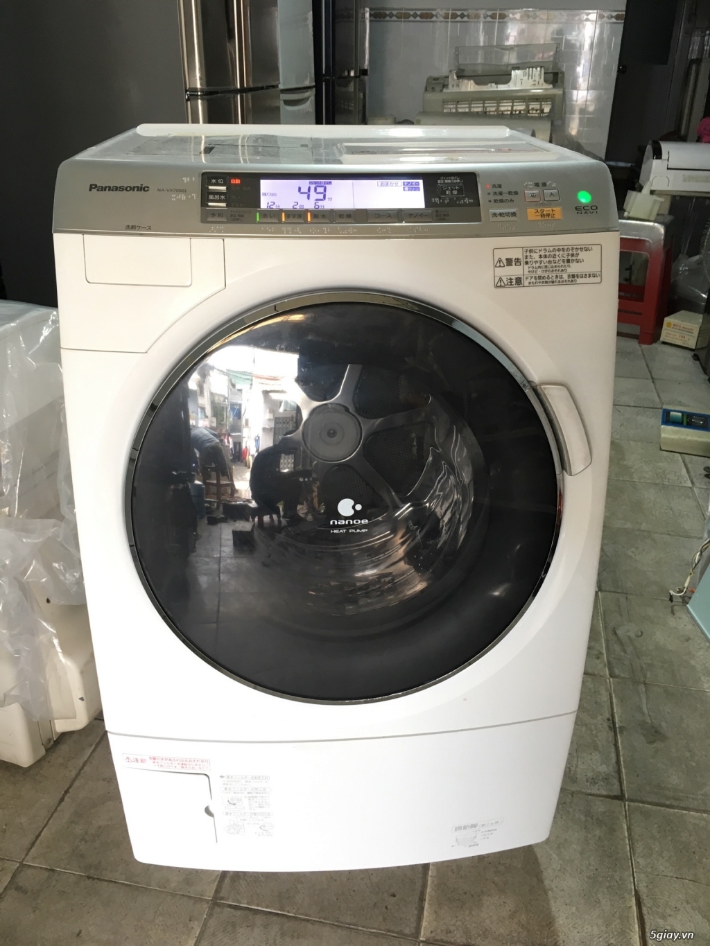 Máy giặt cao cấp siêu bền hàng lưu kho Nhật