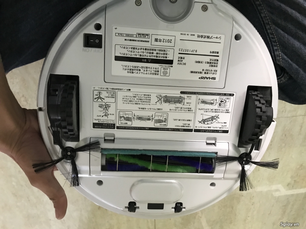 Robot hút bụi sharp rx-v100 nhật - 4