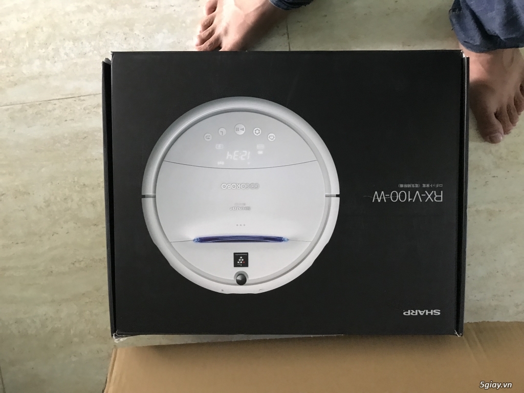 Robot hút bụi sharp rx-v100 nhật - 1