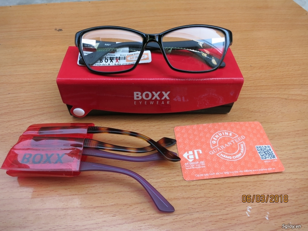 Gọng kính nữ thương hiệu Boxx chính hãng 100% - 5