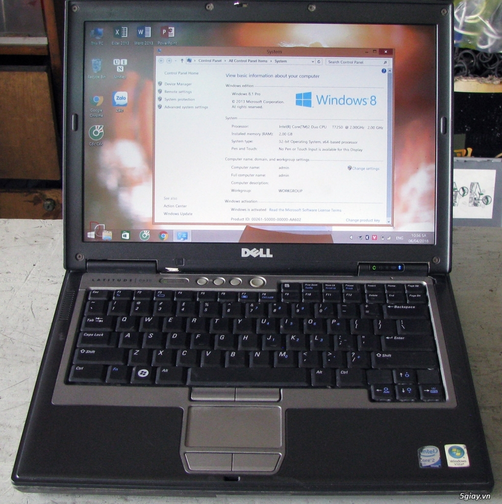 Laptop Dell D630 ... Rẻ, bền, đẹp - 1