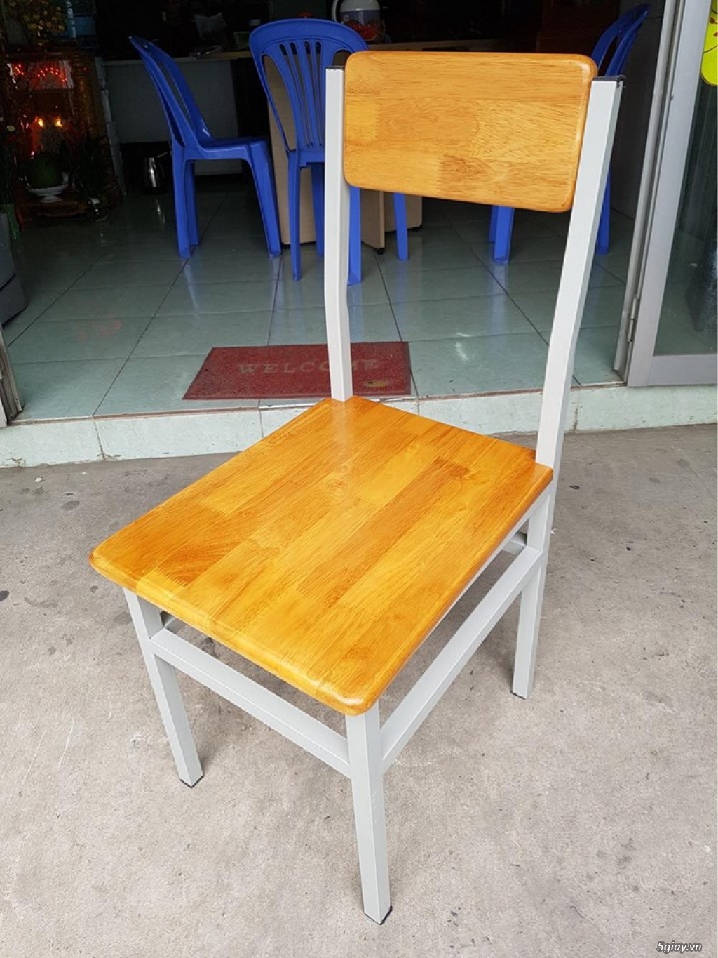 Ghế gỗ cao su cho quán nhậu/Cafe thanh lý mới 100%