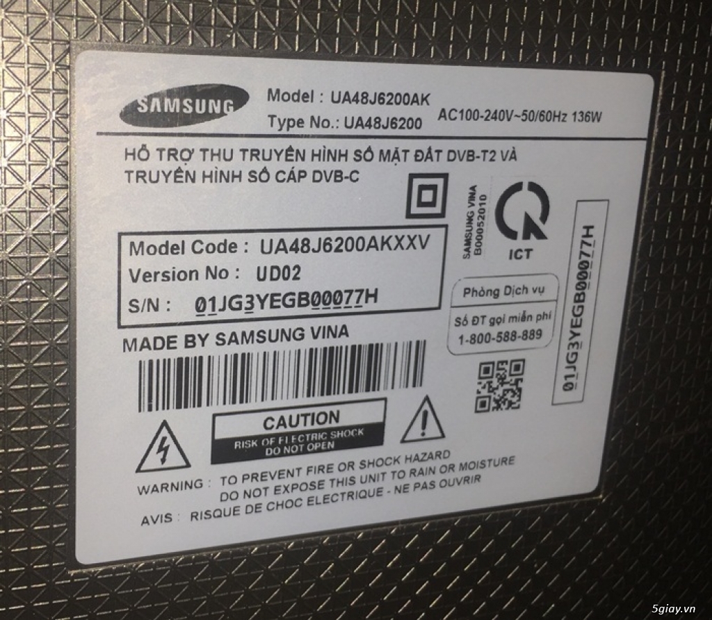 Chiêm ngưỡng Smart Tivi LED 48” -Samsung 48J6200 giá chỉ 8tr