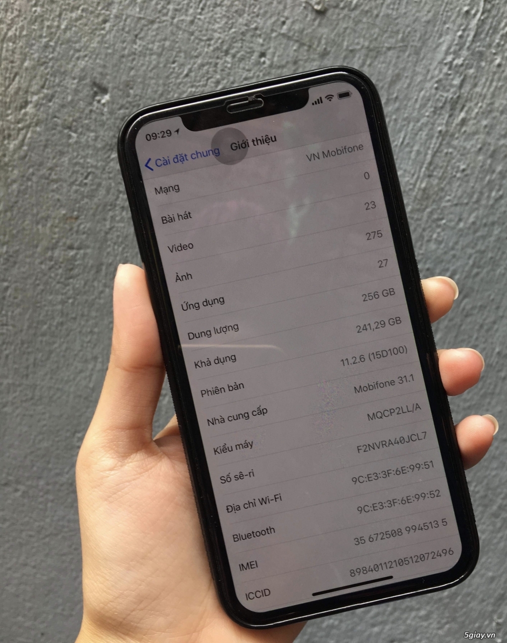 Iphone X 256gb trắng - 3