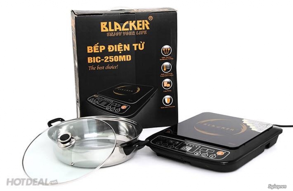 Máy ép đa năng - bình đun siêu tốc Blacker - 3