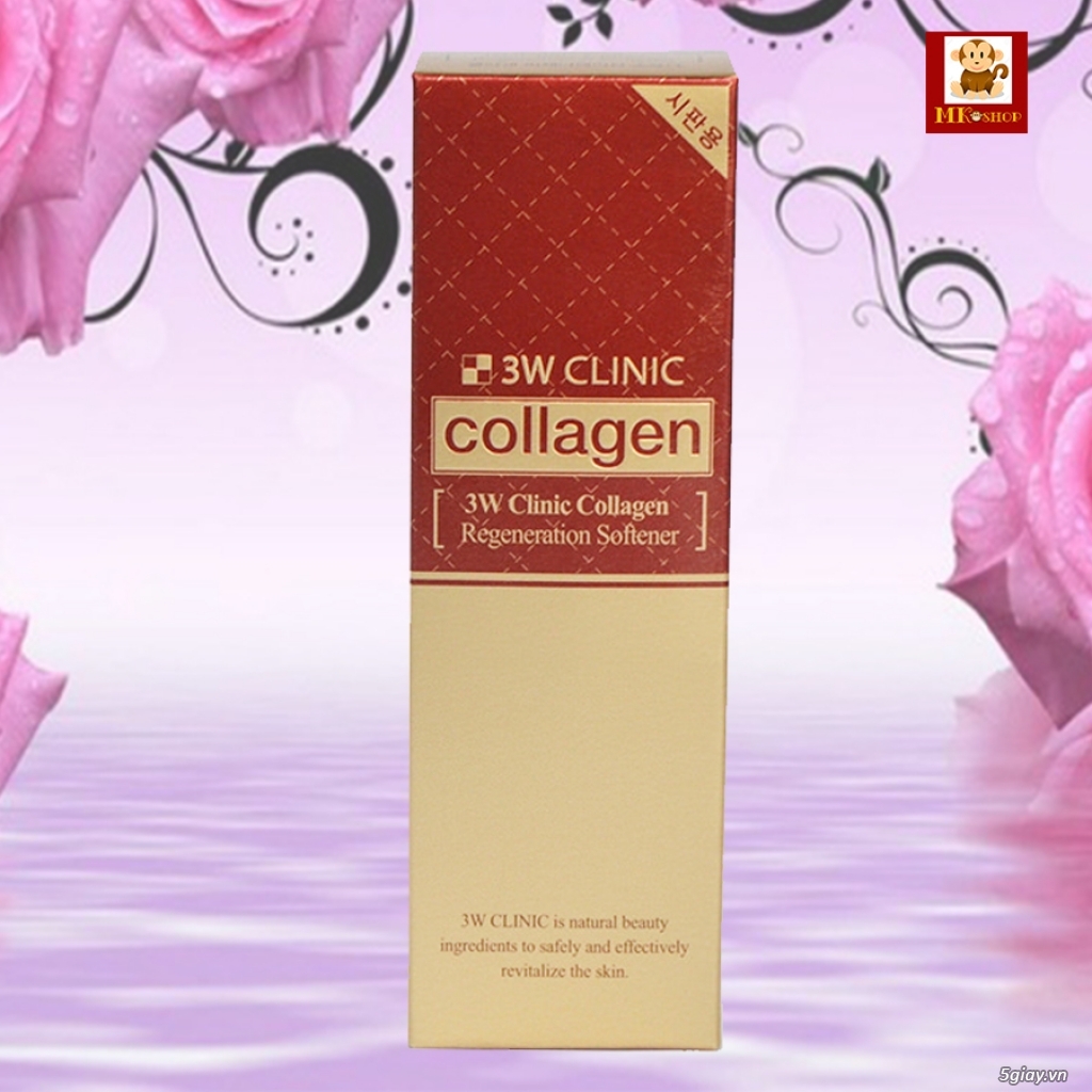 Cần Bán:Nước Hoa Hồng Collagen 3W Clinic Regeneration Softener (Đỏ) - 13