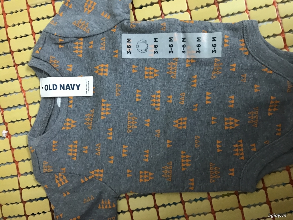Áo quần bé trai Bodysuit dành cho bé trai từ 3-6tháng Puma và Old Navy - 9