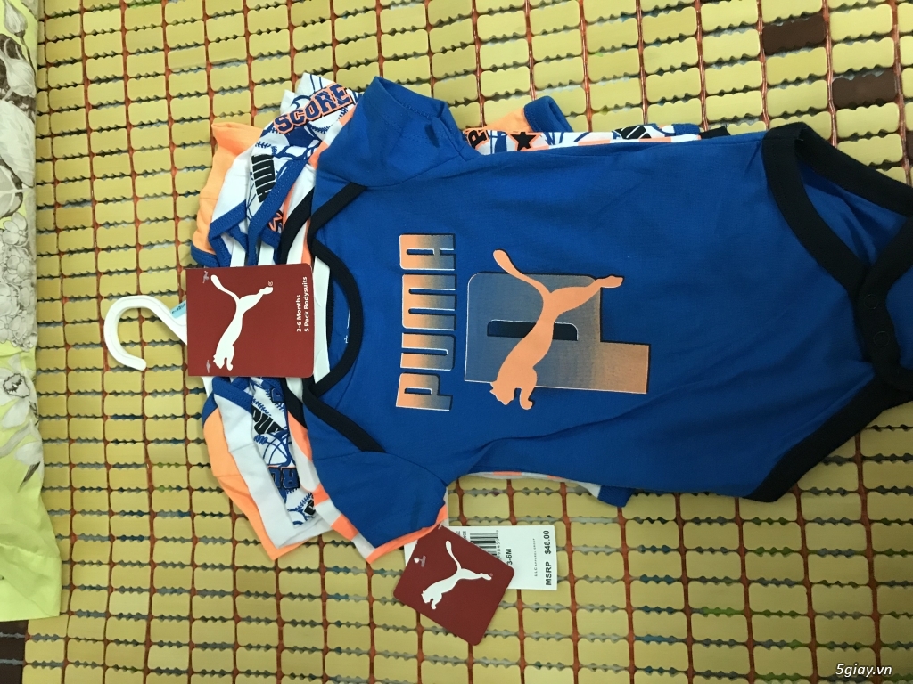 Áo quần bé trai Bodysuit dành cho bé trai từ 3-6tháng Puma và Old Navy - 2