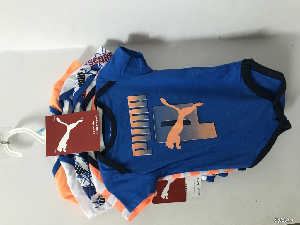 Áo quần bé trai Bodysuit dành cho bé trai từ 3-6tháng Puma và Old Navy - 5