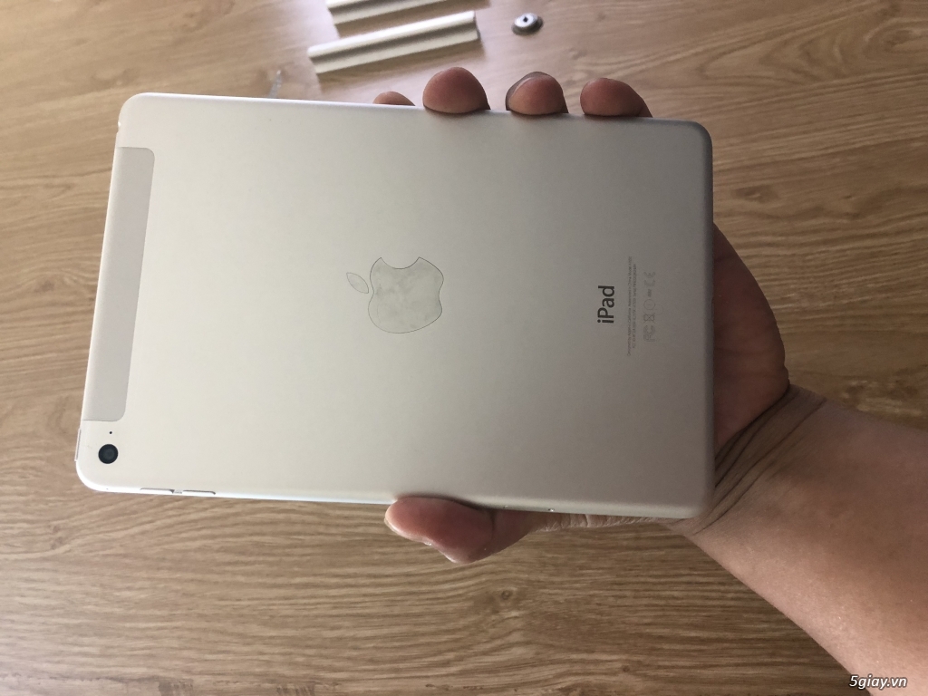 Ipad mini 4 16gb 4g silver zin all keng 99% - 4