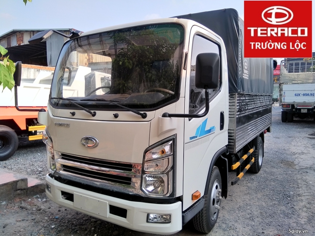 xe tải teraco ter 250 mui bạt , bán xe tải tera 250 mui bạt trả góp - 3