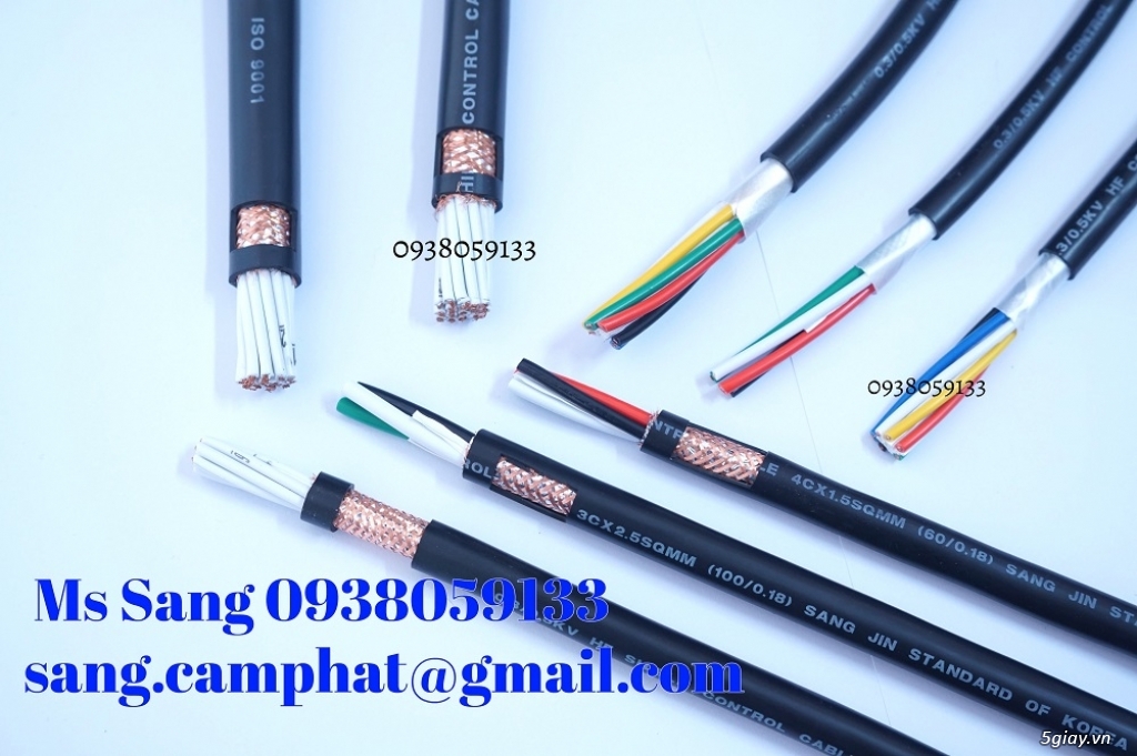 Dây điều khiển SangJin - Cáp điều khiển nhập khẩu