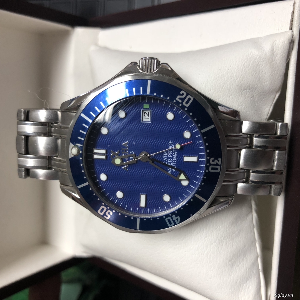 Cần bán Đồng hồ atumatic apha blue cực đẹp - 2