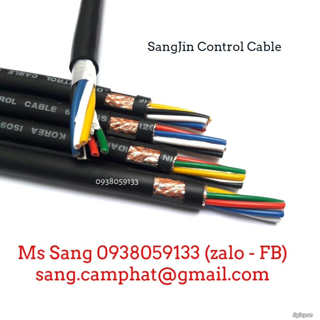 Dây điều khiển SangJin - Cáp điều khiển nhập khẩu - 1