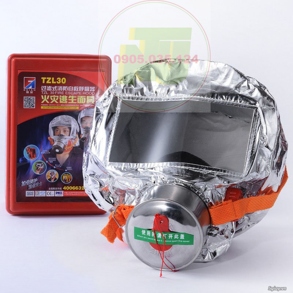 Mặt nạ phòng khói thoát hiểm khẩn cấp