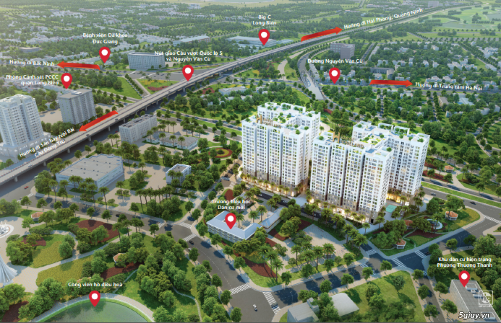 8 lý do tạo nên sức hút căn hộ của dự án Hà Nội Homeland Nguyễn Văn Cừ - 4