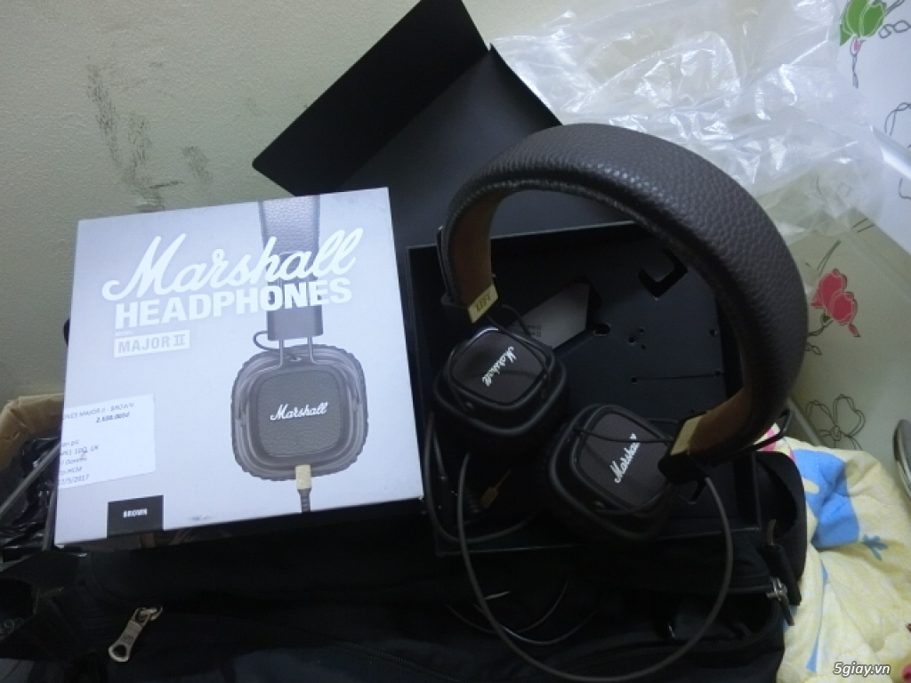 Tai nghe Marshall major 2 Like new fullbox
