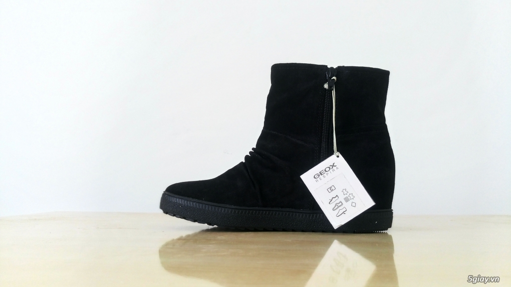 Giày Boot da bò thật, thương hiệu GEOX của ITALY - 11